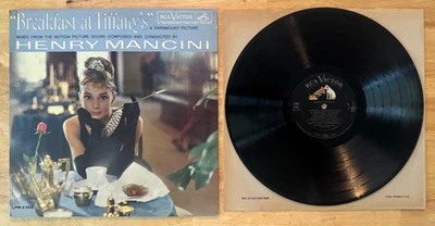 33 12" LP MOVIE SOUNDTRACK BREAKFAST AT TIFFANY'S AUDREY HEPBURN MONO - Image 1 of 2