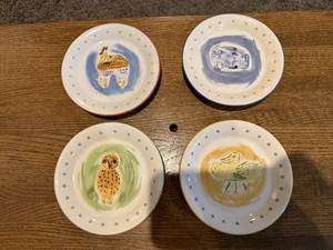 RAR Set 4 DAS GEHEIMNIS DES PISOULET von Jana Kolpen Pfaltzgraff Mini Teller 4 5/8 - Bild 1 von 4