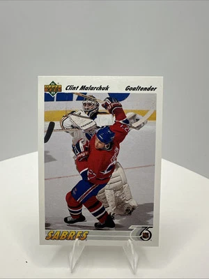 1991-92 Upper Deck - #368 Clint Malarchuk - Image 1 of 2