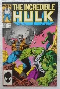 The Incredible Hulk #332 Copper Age Marvel Comic Book 1987 VF/NM - Picture 1 of 2