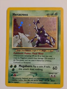 Heracross - 6/111 (Neo Genesis) - Near Mint NM- Holo Rare - Picture 1 of 2