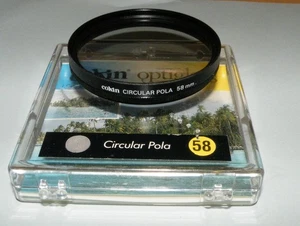 Cokin Circular Polariser Filter 58mm with Case - Picture 1 of 1