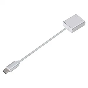 Type C External Stereo Sound Card Adapter 3.5mm EZ1247 CB - Afbeelding 1 van 11
