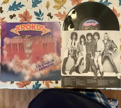 Krokus Change of Address LP Record Vinyl Album - Image 1 of 2