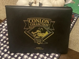 Conlon Collection color masters set of 8X10 photos W/binder Babe Ruth Ty Cobb #d - Picture 1 of 13