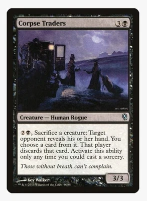 Corpse Traders | Duel Decks DDM | Human Rogue | MTG Magic Card | LP - Image 1 of 3
