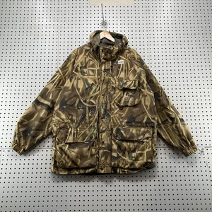 Whitewater Ducks Unlimited Camo Jacket GORE-TEX Mens Large Reversible Camouflage - Picture 1 of 16