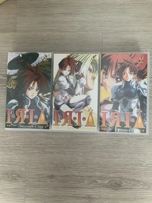 Iria Vol 1-3 Anime VHS Videokassette - Bild 1 von 3
