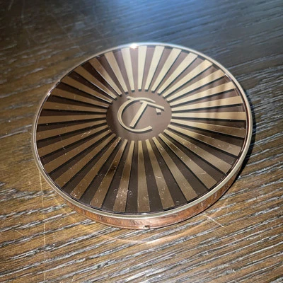 Charlotte Tilbury Beautiful Skin Sun-Kissed Glow Bronzer MEDIUM FULL $58 NO BOX - Image 1 of 3