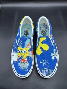 Vans Herren SpongeBob Schwammkopf Slipper Turnschuhe/Pumps/Schuhe - Größe UK 8 - Bild 1 von 15