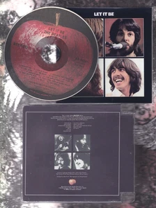 CD The BEATLES Let It Be 1970 Rare Red Apple Label AR 34001 Lennon/Harrison - Bild 1 von 2