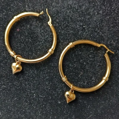 14ct European Hallmark Gold Earrings - Image 1 of 4