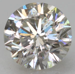Diamante suelto natural brillante redondo mejorado certificado 0,70 quilates E VVS2 5,63 m - Imagen 1 de 4