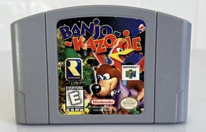 Banjo Kazooie (1998) Not For Resale Nintendo 64 N64 Kiosk Cart NFR NTSC - Rare - Picture 1 of 6