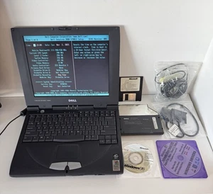 Laptop Dell Inspiron 3800 Windows XP de colección - para piezas o reparación - Imagen 1 de 10