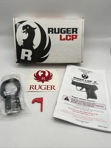 Ruger LCP 2 Factory Box Owner Manual Lock Key Sticker Model 380 Auto - Picture 1 of 9