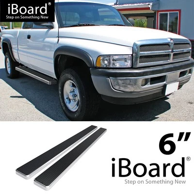 APS Running Board 6" Fit Dodge Ram 1500 2500 3500 Club Cab 94-01 Foto 1 de 4