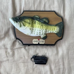 Big Mouth Billy Bass 1999 Working With Replacement Adapter - Picture 1 of 7