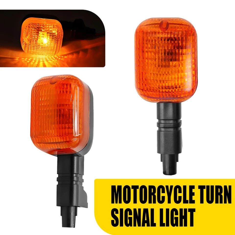 2x For BMW F650GS F650CS F650ST Waterproof Rear Amber Turn Signal Lights Kit EJJ - Image 1 of 4
