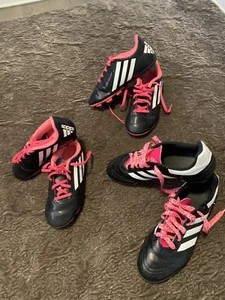 Youth Girl’s 1 Adidas Soccer Cleats - Picture 1 of 12
