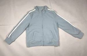 Greendog youth girls sweater jacket athletic sports stretch Size 5 blue white - Picture 1 of 2