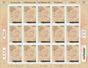 andorra 2025 andorre The Maison Andorra Paris is celebrating 60 years 15v FULL - Picture 1 of 1