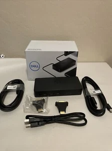 Dell [D3100] Triple Display Docking Station USB 3.0 Ultra HD/4K, no power supply - Picture 1 of 6