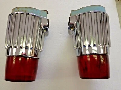 ¡Par de luces traseras Plymouth Fury Belvedere Rocket Bullet 1961 personalizadas o Ratrod! ! Foto 1 de 4