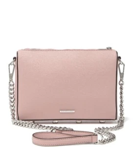 REBECCA MINKOFF AVERY CROSSBODY HANDBAG GENUINE LEATHER DOE AUTHENTIC NEW - Picture 1 of 7