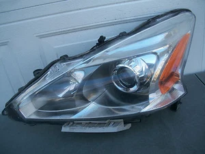 NISSAN ALTIMA 13 14 15 HEADLIGHT OEM ORIGINAL LH HALOGEN - Picture 1 of 8