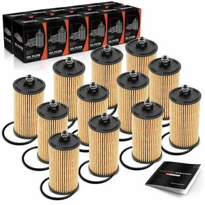 12x New Engine Oil Filter for Chevy Cruze Limited Sonic Trax Buick Encore 10K - Picture 1 of 11