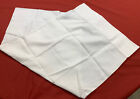 Vintage Ungaro Paris White On White Roses King Pillow Case 100% Combed Cotton