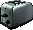 Russell Hobbs Futura 2 Slice Toaster Stainless Steel 850W Silver - 18780