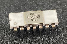 CA3045 - RCA - RF Small Signal Bipolar Transistor, 0.05A, 5-Element, Very High F
