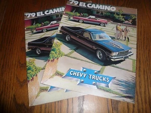 1979 Chevrolet El Camino Sales Brochures - Two - Picture 1 of 4
