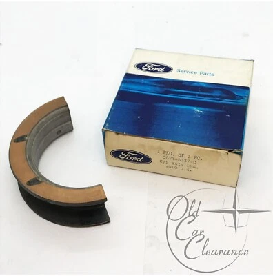 1966-1968 Lincoln Continental 462 Center Upper Main Bearing .010 (C6VY6337C) NOS - Image 1 of 4