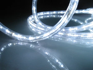 150-Feet, Cool White, 120V 2-Wire 1/2-Inch LED Rope Light, 1.0-Inch LED Spacing - Picture 1 of 4