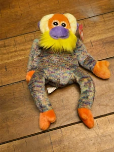 TY Beanie Baby Plush Bananas the Orangutan Monkey 2000 - Picture 1 of 3