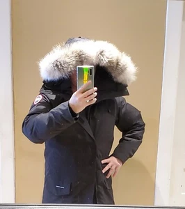 NEW LATEST GREY LABEL CONCEPT EDITION BLACK CANADA GOOSE LANGFORD LARGE PARKA - Picture 1 of 24