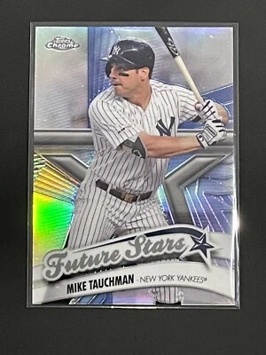 Mike Tauchman 2020 Topps Chrome Future Stars Yankees Cubs #FS19 - Image 1 of 2