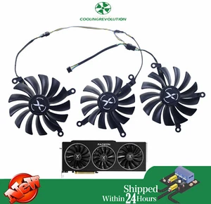 3PCS Graphics Card Cooling fan for XFX RX6800 6800XT 6900XT - Picture 1 of 2