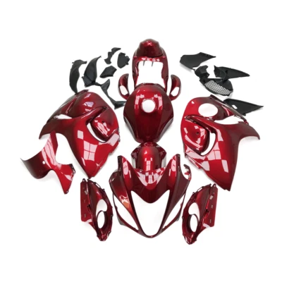 Red ABS Fairings Plastics for GSXR1300R Hayabusa 2008 - 2020 Suzuki Bodywork - Image 1 of 4