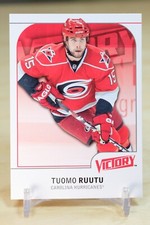 2009-10 Upper Deck Victory Swedish Base #40 Tuomo Ruutu - Carolina Hurricanes