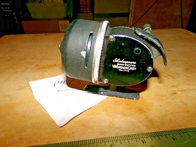 SHAKESPEARE PUSH BUTTON WONDERCAST NO.1775 FB PARTS REEL - Image 1 of 4