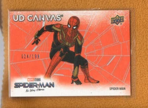 Spider-Man 2023 cubierta superior Spider-Man No Way Home UD lona roja #C-30/199 - Imagen 1 de 2