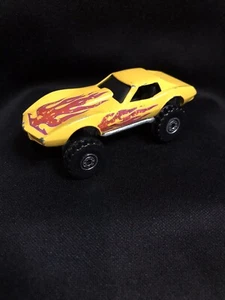 Hot Wheels Corvette Coupe Monster Truck Yellow - Picture 1 of 5
