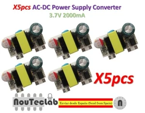 Módulo de fuente de alimentación reductora de conmutación de ondulación baja AC-DC 3,7 V 2000 mA 5 piezas - Imagen 1 de 6