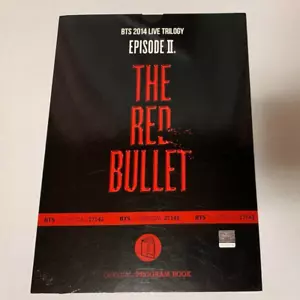 BTS Programmbuch The Red Bullet 2014 Live Trilogie Episodeii Offizieller K-POP von JP - Bild 1 von 24