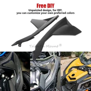 2PCS Motorcycle Front Decorating Fender Unpainted For Can-Am Maverick X3 MAX DS - Picture 1 of 19