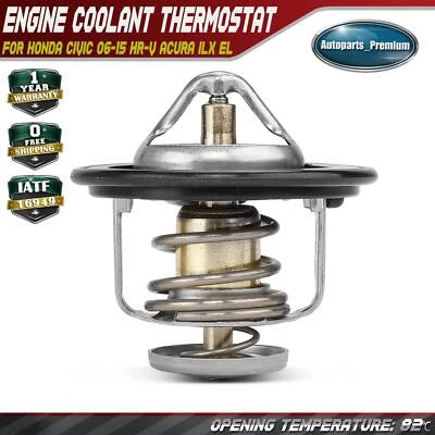 Термостат охлаждающей жидкости двигателя для Honda Civic 2006-2015 HR-V 16-22 Acura EL ILX 82 °C - Изображение 1 из 4